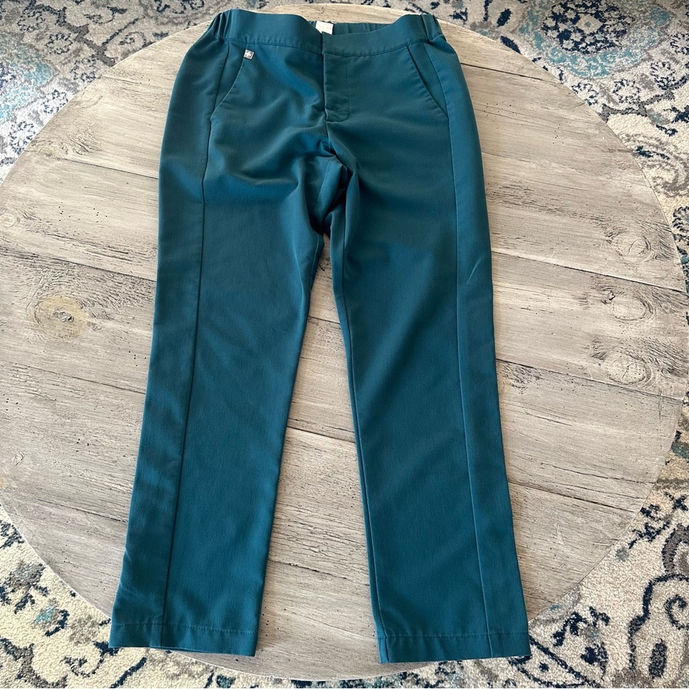 Figs Blue Straight-Leg Scrub Pants